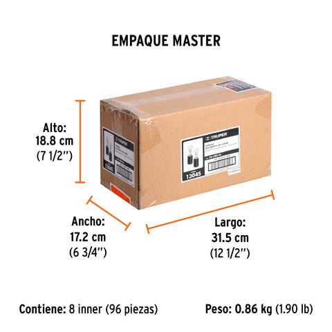Bolsa con 2 carbones de repuesto para LIRO-5A, TRUPER | CB-LIRO-5A | 13045