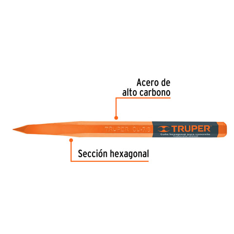 Cuña para concreto de 7/8', Truper | CU-7/8 | 13053