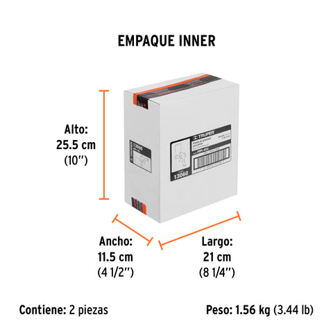 Pistola para pintar LVMP vaso aluminio, 2 mm, TRUPER | PIPI-422 | 13060