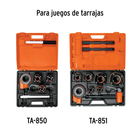 Juego de 4 peines 1/2' para tarrajas TA-850 y TA-851, Truper | P-850-1/2 | 13075