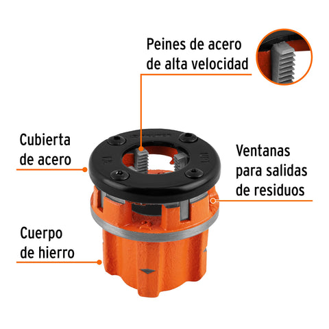 Dado 3/4' para tarrajas TA-850 y TA-851, Truper | D-850-3/4 | 13076