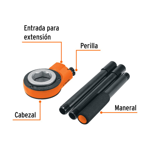Cabezal para dados TA-851, Truper | CA-851 | 13087