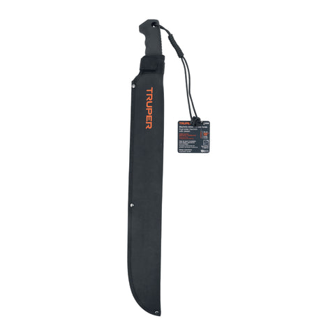Machete doble filo 18', cacha inyectada, con funda, TRUPER | MACH-18X | 13098