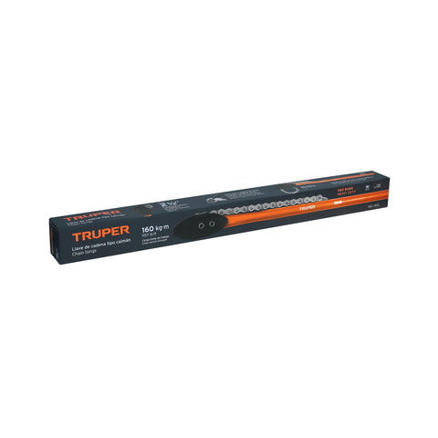 Llave de cadena tipo caimán uso pesado, mango de 28', Truper | LLC-802 | 13140