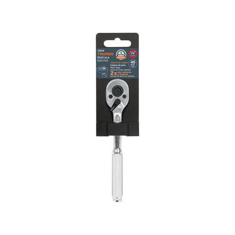 Matraca cuadro 1/4' cabeza de pera de liberación rápida | M-1449-N | 13214