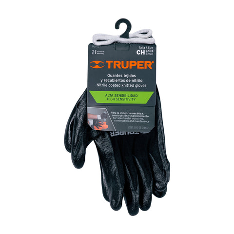 Guantes de nylon recubiertos de nitrilo, CH, TRUPER | GU-121 | 13293