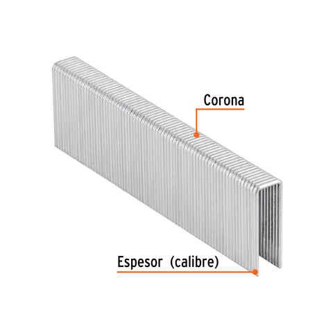 Caja con 1000 grapas corona 7/16' cal. 16, 32mm p/ENNE-160 | GRANEU-7/16-32 | 13334