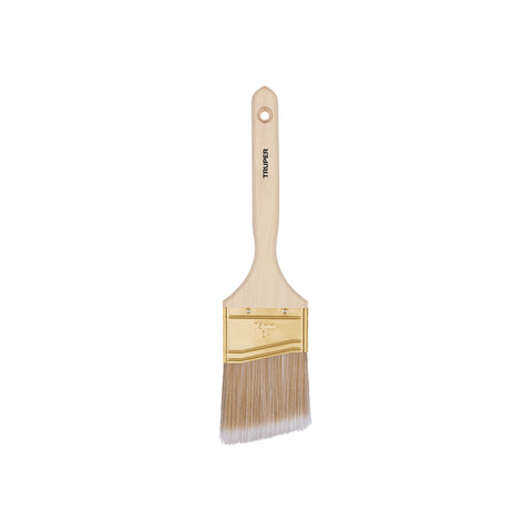 Brocha cerdas sintéticas 3' corte angular, mango de madera | BRT-3AS | 13341