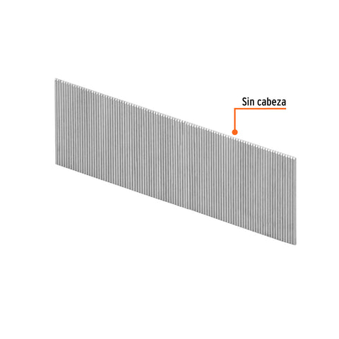 Caja con 10000 clavos calibre 23, 19 mm para CLNE-23, Truper | CLANEU-23-19 | 13404