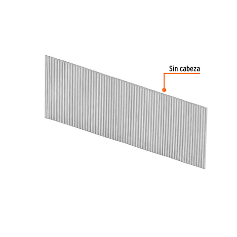 Caja con 10000 clavos calibre 23, 22 mm para CLNE-23, Truper | CLANEU-23-22 | 13406