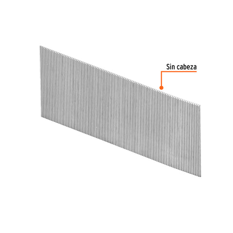 Caja con 10000 clavos calibre 23, 25 mm para CLNE-23, Truper | CLANEU-23-25 | 13407