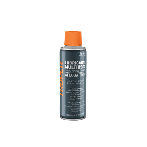 Lubricante multiusos en aerosol, 235ml (8oz), TRUPER | WT-240 | 13469