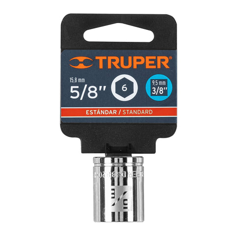 Dado de 5/8', 6 puntas, cuadro 3/8', Truper | D-3820-H | 13611