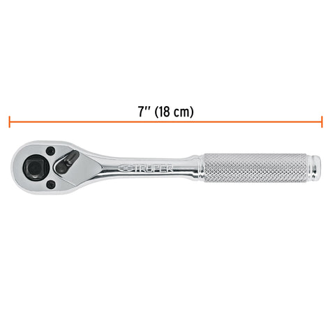 Matraca triple cuadros 1/4', 3/8' y 1/2', Truper | M-1412 | 13649