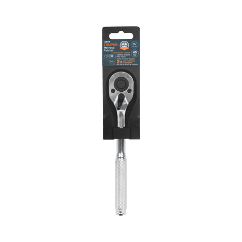 Matraca cuadro 3/8' cabeza de pera de liberación rápida | M-3849 | 13659