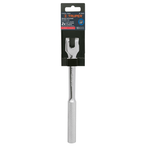 Mango articulado de 7-1/2' x 13 mm para dados cuadro 3/8' | M-3865 | 13661