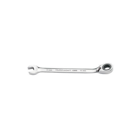 Llave combinada matraca reversible 11mmx160 mm largo, Expert | LL-2011MXR | 13666