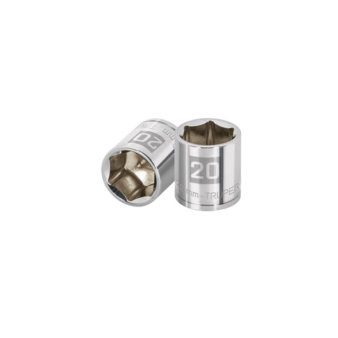 Dado de 20 mm, 6 puntas, cuadro 3/8', Truper | D-3820-HM | 13684