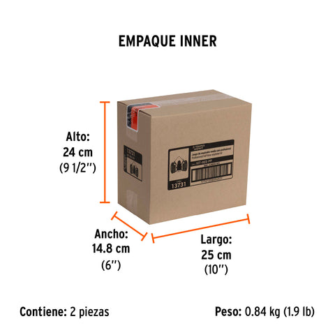 Kit respirador profesional con cartuchos pintura y pesticida | KIT-RES-PP | 13731