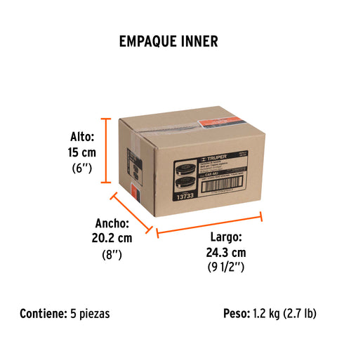 Bolsa con 2 cartuchos de repuesto, multi gas, Truper | CAR-MU | 13733