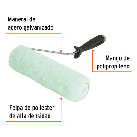 Rodillo para pintar 9' x 5/8' superficies poco rugosas | ROPI-915 | 13876