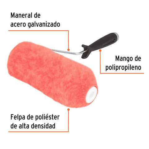Rodillo para pintar 9' x 1-1/4' superficies extrarrugosas | ROPI-930 | 13879