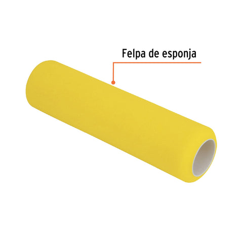 Felpa para rodillo 9' x 3/8' de esponja, superficies lisas | R-ROPI-910E | 13898