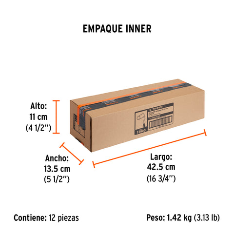 Mini Rodillo para pintar 4' x 3/8' de esponja, Truper | ROPI-410E | 13903