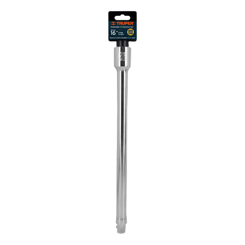Extensión cuadro 3/4' para matraca, largo 16', Truper | E-5663 | 13906