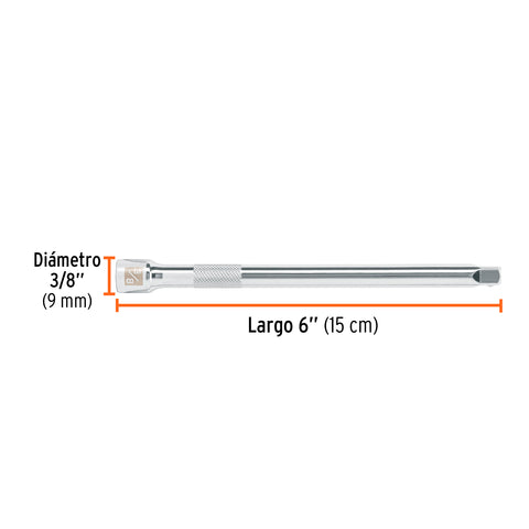 Extensión de 6' para matraca, cuadro 1/4', Truper | E-4761 | 13915