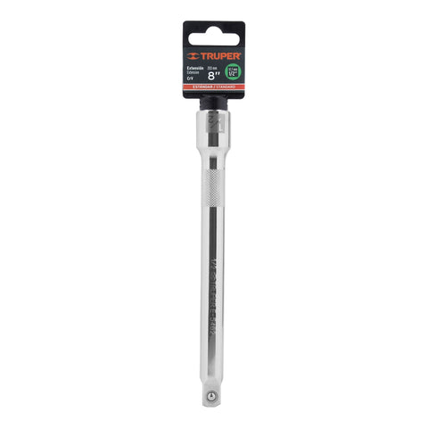 Extensión cuadro 1/2' para matraca, largo 8', Truper | E-5462 | 13917