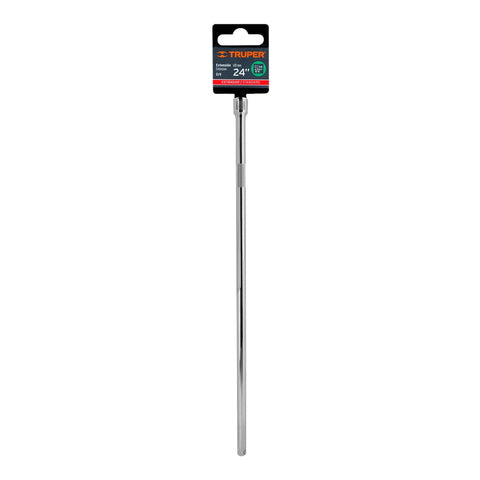 Extensión cuadro 1/2' para matraca, largo 24', Truper | E-5466 | 13920
