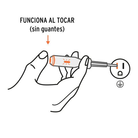 Probador de circuitos de corriente alterna 14 cm, Truper | PROCO-14 | 13988