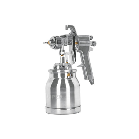 Pistola p/pintar succión HVHP vaso alum, 1.8mm, 2 vál Truper | PIPI-310 | 14087