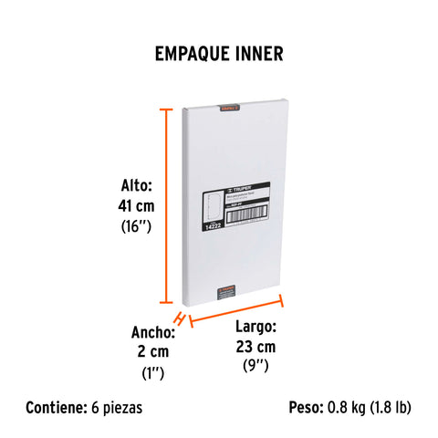 Repuesto para protector facial PF-500, Truper | REP-PF | 14222