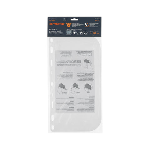 Repuesto para protector facial PF-500, Truper | REP-PF | 14222