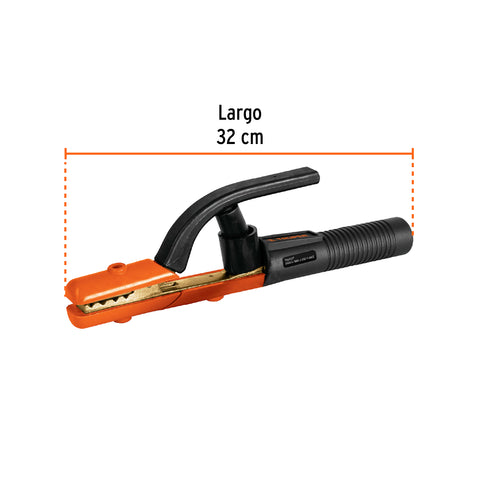Pinza porta electrodo de 500 A, Truper | PPE-500 | 14233
