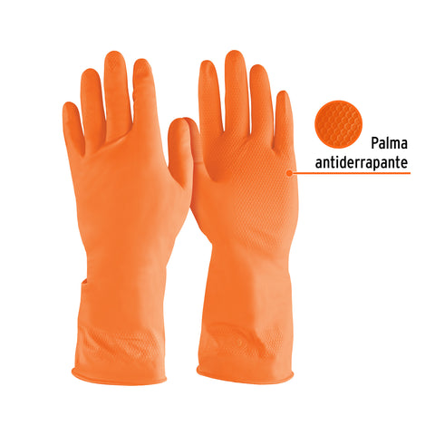 Guantes de látex para limpieza, G, TRUPER | GU-313 | 14263