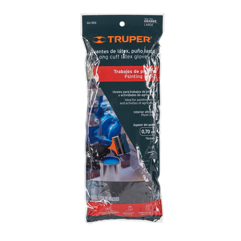Guantes de látex para pintor, G, TRUPER | GU-353 | 14267