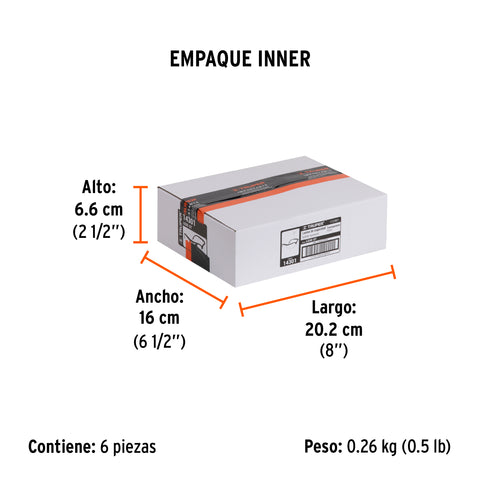 Lentes de seguridad transparentes, Truper Vision | LEDE-ST | 14301