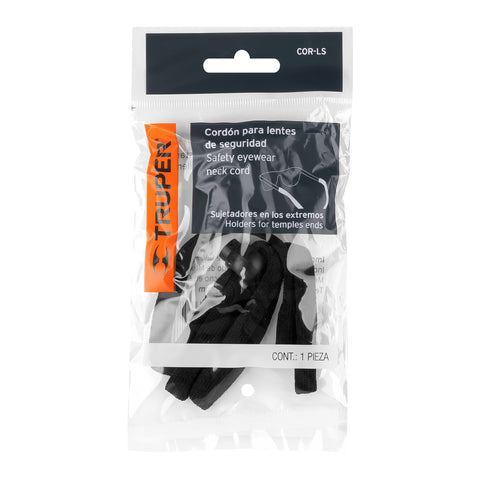 Cordón para lentes de seguridad, ajustable, Truper | COR-LS | 14306