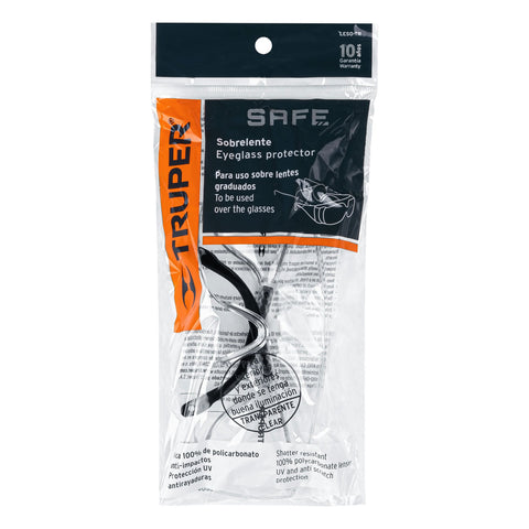 Sobrelentes de seguridad transparentes, Truper Safe | LESO-TR | 14308