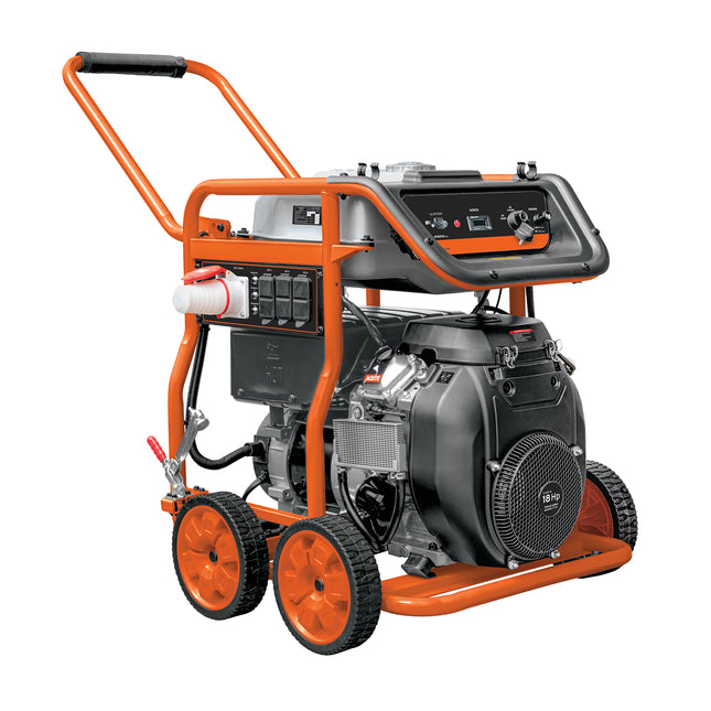 Generador portátil 10 kW motor a gasolina, TRUPER (GEN-100X)