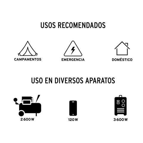 Generador portátil 10 kW motor a gasolina, TRUPER | GEN-100X | 14359