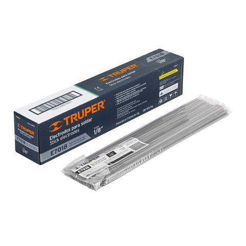 Bolsa con 1 kg de electrodos 7018 de 1/8', Truper | E7018-4 | 14363