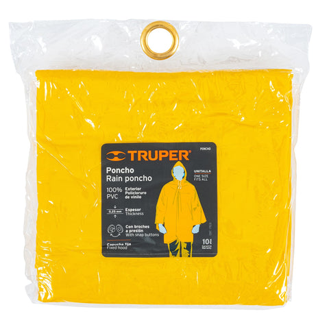 Poncho o capamanga de PVC, Truper | PONCHO | 14412