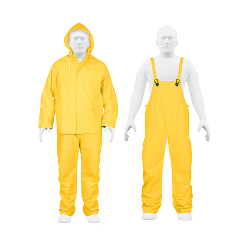 Conjunto impermeable doble capa, talla M, Truper | TRA-PRO-M | 14418
