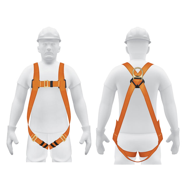 Arnés de cuerpo completo con 1 anillo, ANSI, Truper (ARN-5435)