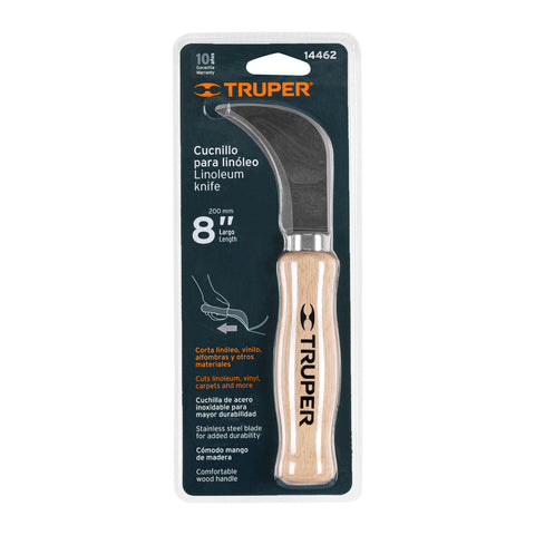 Cuchillo 7-1/2' para linóleo, Truper | NL-8 | 14462