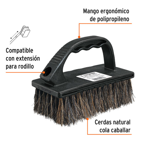 Cepillo para pintor, superficies semirrugosas, TRUPER | CEPP-50 | 14489